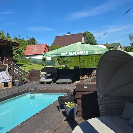 In Beskiden An Der Becva Chalet Prostřední Bečva