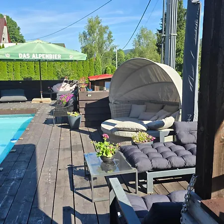 In Beskiden An Der Becva Chalet Prostřední Bečva